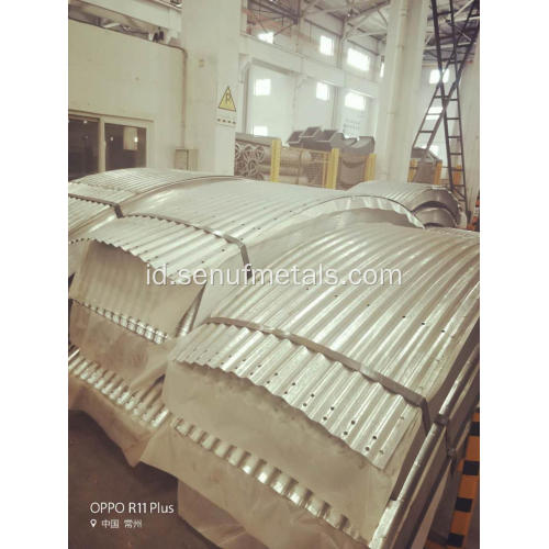 Mesin Roll Forming Grain Silo Bergelombang